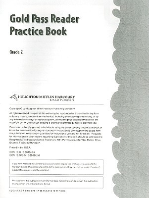 Book Gold Pass Reader Practice Book, Grade 2 free Book Gold Pass Reader Practice Book, Grade 2 free