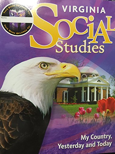 Book Houghton Mifflin Harcourt Social Studies 7 Year: Student Edition Worktext Implementation Grade 1 My Country Yesterday And Today 2011 free