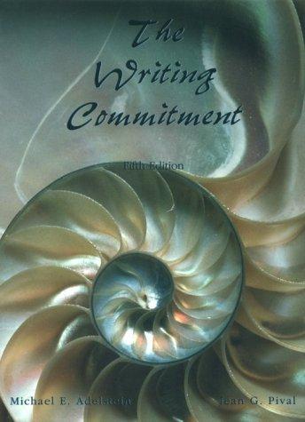 Book The Writing Commitment free