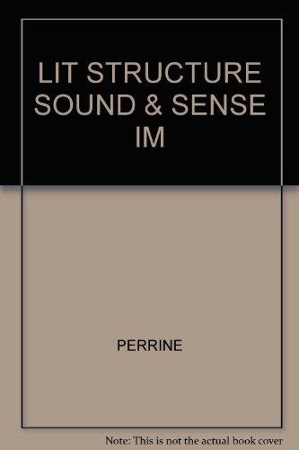 Book Literature Structure Sound & Sense Im free