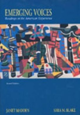 Book Emerging Voices: Readings in the American Experience free
