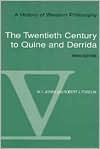 Book A History of Western Philosophy, Vol. V: The Twentieth Century to Quine and Derrida free