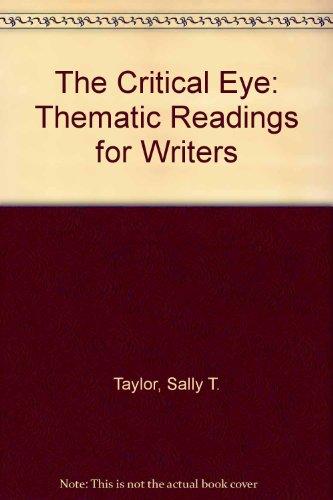 Book The Critical Eye: Thematic Readings for Writers free
