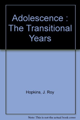 Book Adolescence : The Transitional Years free