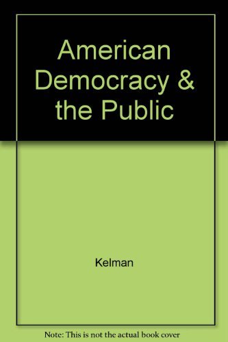 Book American Democracy & The Public free