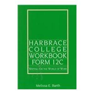 Book Harbrace College Workbook: Form 12C : Writing for the World of Work free