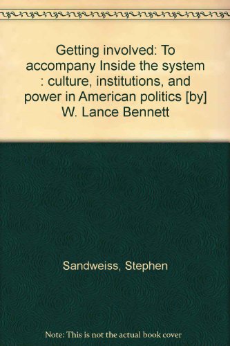 Book Getting Involved: To Accompany Inside the System, Culture, Institutions, and Pow free