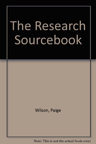 Book The Research Sourcebook free