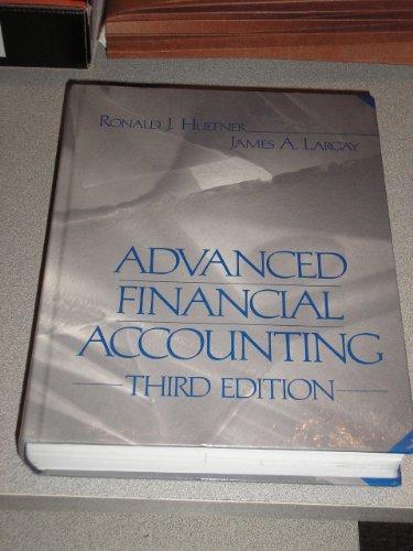 Book Advanced Financial Accounting (The Dryden/HBJ accounting series) free