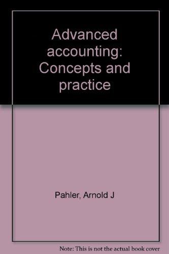 Book Advanced accounting: Concepts and practice free