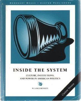 Book Inside The System culture, institutions, and power in american politics free