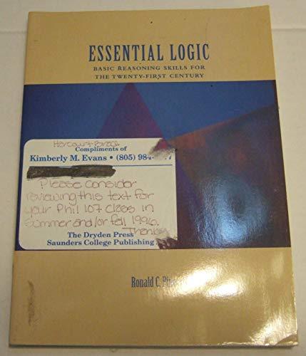 Book Essential Logic: Basic Reasoning Skills for the Twenty-First Century free