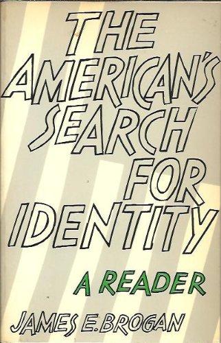 Book The American's search for identity: A reader free