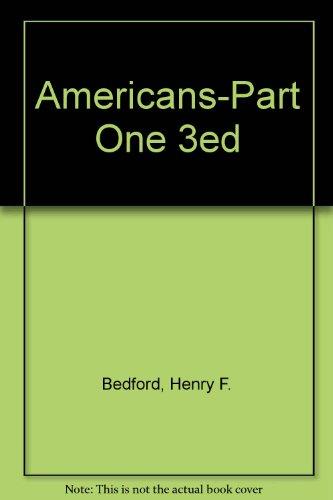 Book The Americans: A Brief History to 1877, Part One free