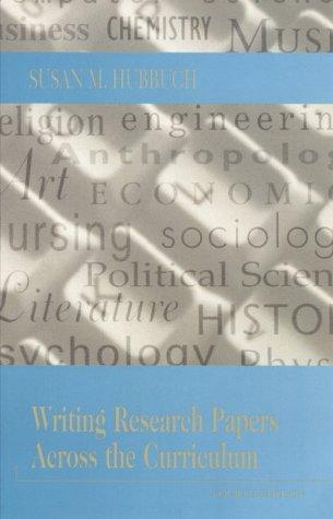 Book Writing Research Papers Across the Curriculum free