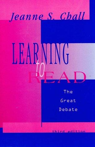 Book Learning To Read: The Great Debate free