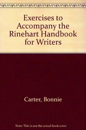 Book Exercises to Accompany the Rinehart Handbook for Writers free