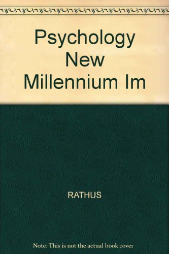 Book Instructor's Manual With Video Instructor's Guide To Accompany Psychology In The New Millennium free
