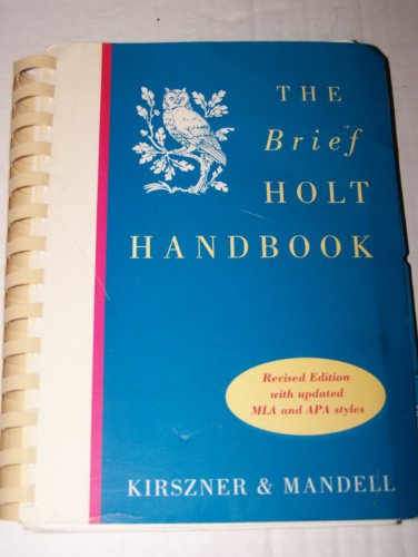 Book The Brief Holt Handbook free
