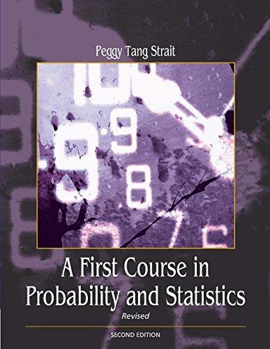 Book A First Course in Probability and Statistics with Applications free