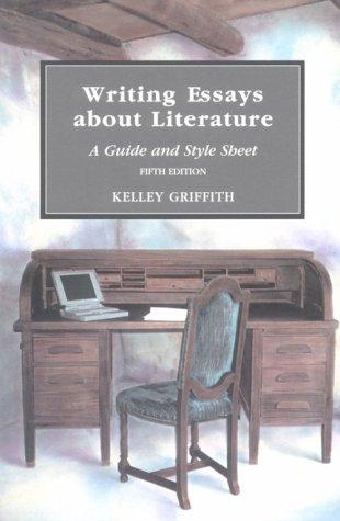 Book WRITING ESSAYS ABOUT LITERATURE 5E free