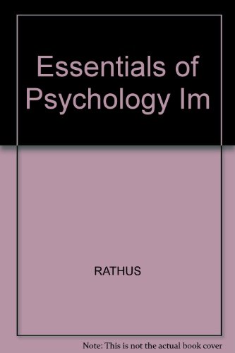 Book Essentials Of Psychology Im free