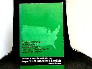 Book Aspects Of American English free