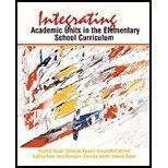 Book Integrating Academic Units in the Elementary School Curriculum free