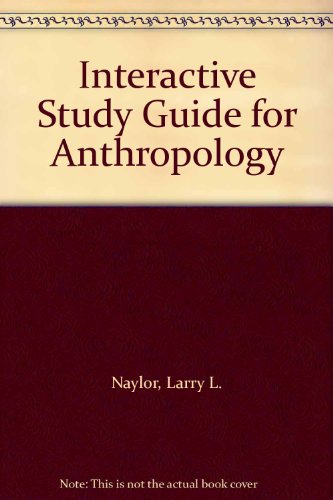 Book Interactive Study Guide For Anthropology free
