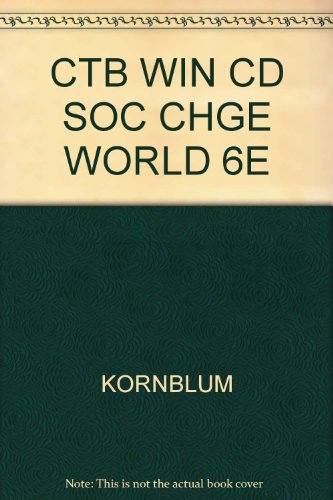Book Ctb Win Cd Soc Chge World 6e free
