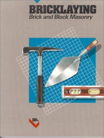 Book Bricklaying: Brick And Block Masonry free