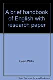 Book A brief handbook of English with research paper free