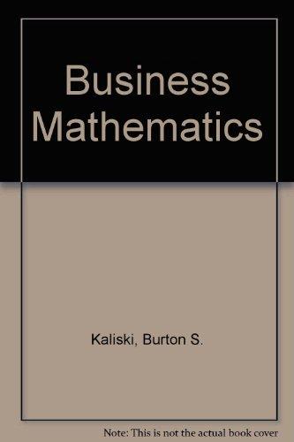 Book Business mathematics free