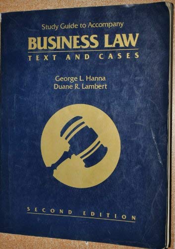 Book Business Law: Cases free
