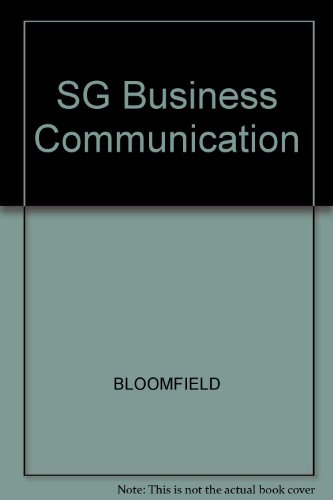 Book Sg Business Communication free