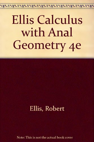 Book Calculus With Analytic Geometry free