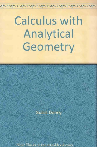 Book Calculus with Analytical Geometry free