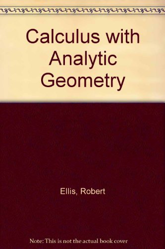 Book Calculus with analytic geometry free