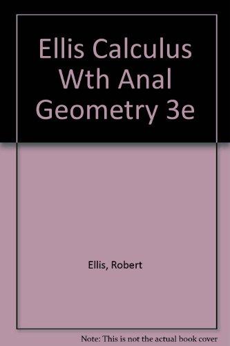 Book Calculus with Analytic Geometry free