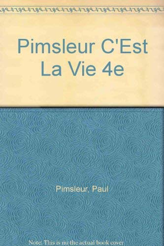 Book Pimsleur C'Est La Vie 4e (English and French Edition) free