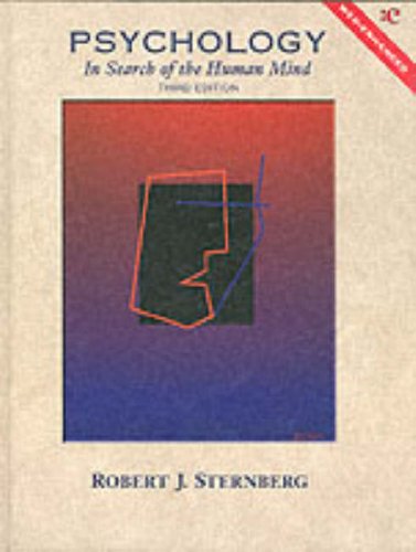 Book Psychology: In Search of the Human Mind/Web-Enhanced free