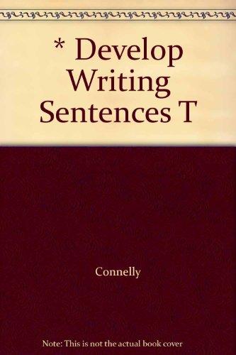 Book * Develop Writing Sentences T free