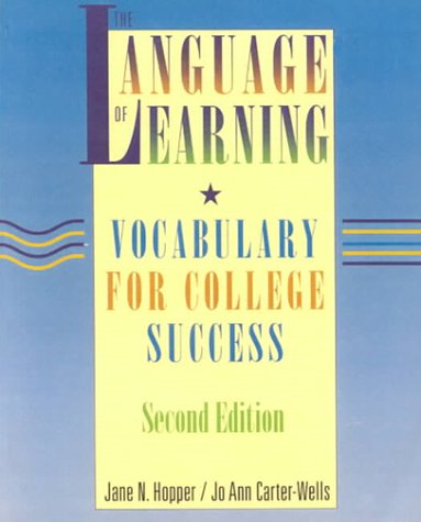 Book The Language of Learning: Vocabulary for College Success free