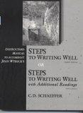 Book Instructor's Manual To Accompany Jean Wyrick's Steps To Writing Well free