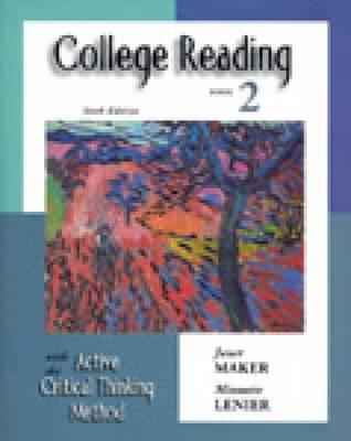 Book College Reading with the Active Critical Thinking Method, Book 2, 6th Edition free