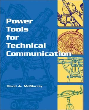 Book Power Tools for Technical Communication free