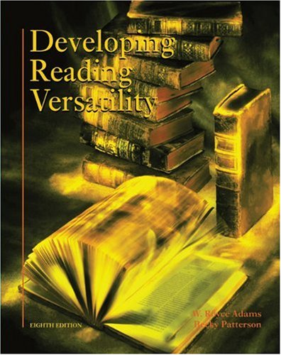 Book Developing Reading Versatility free