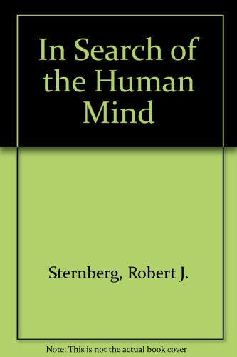 Book In Search Of The Human Mind free