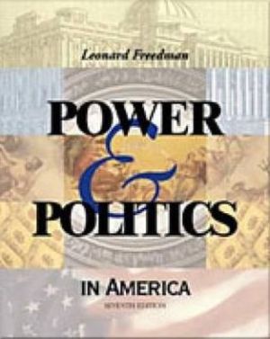Book Power and Politics in America free