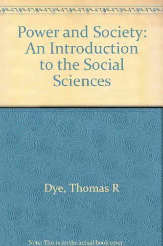 Book Study Guide for Dye’s Power and Society, 8th free